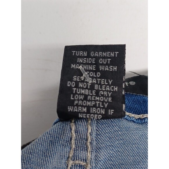 Ashley Stewart Capri Blue Jeans Denim Distressed Sz 18 NWT $49.50 Stretch - Picture 8 of 8